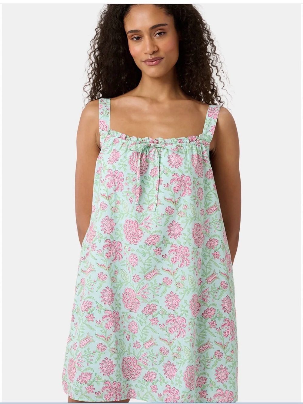 Roller Rabbit Camellia Block Keaton Dress